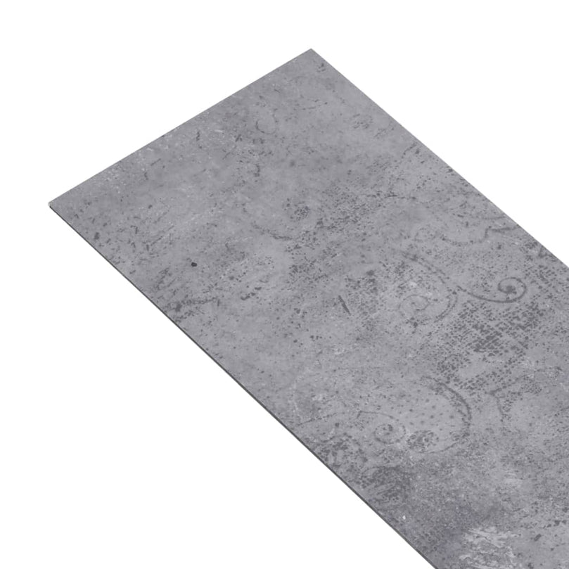 PVC-Laminat-Dielen 4,46 m² 3 mm Selbstklebend Zementgrau