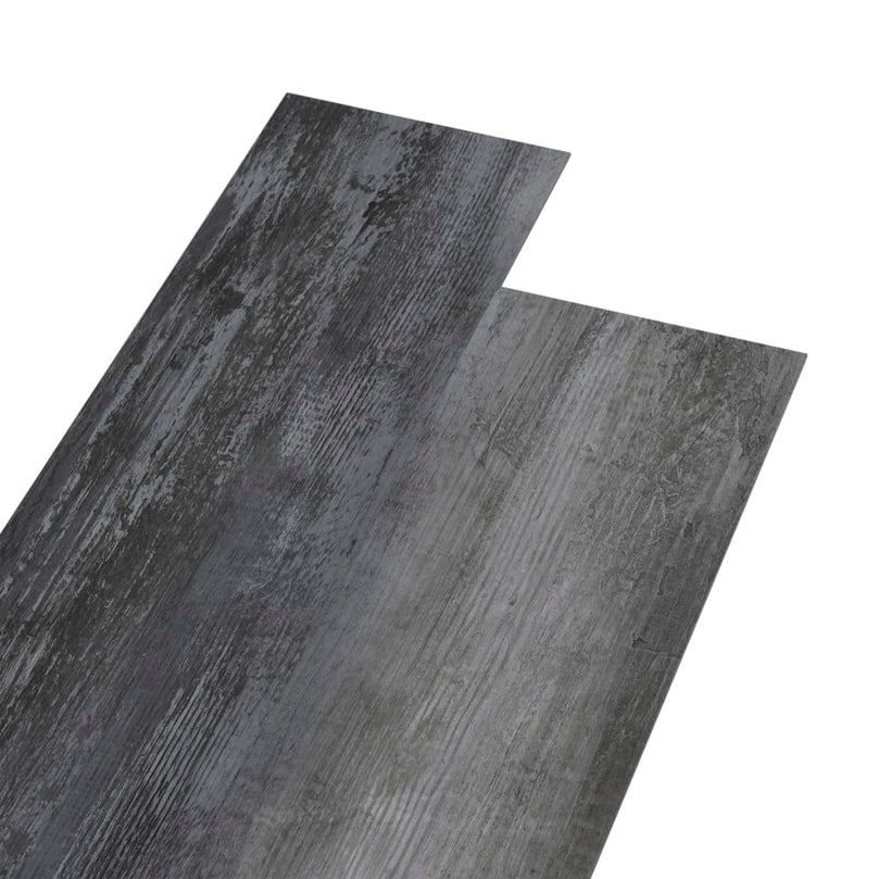 PVC-Laminat Nicht Selbstklebend 4,46 m² 3 mm Glänzend Grau