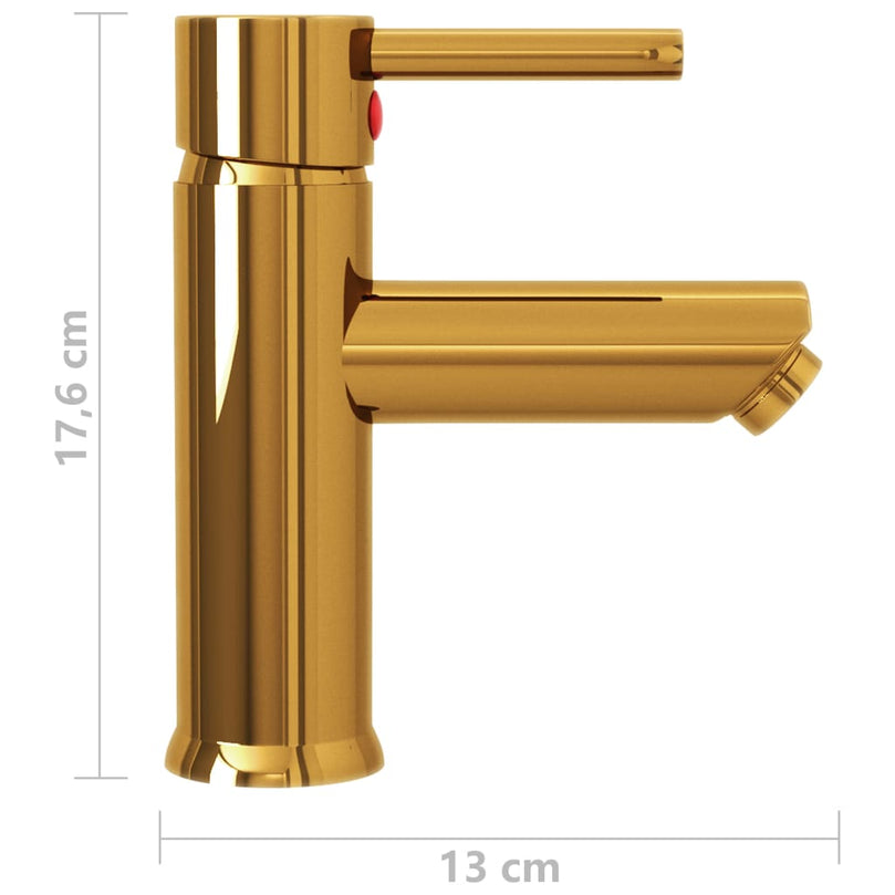 Waschtischarmatur Golden 130x176 mm