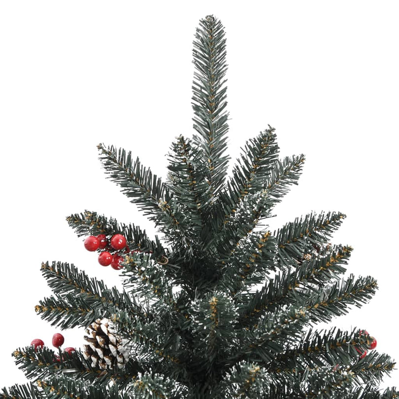 Künstlicher Weihnachtsbaum mit Ständer Grün 180 cm PVC
